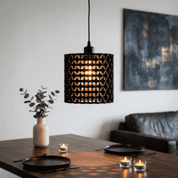 Závěsná lampa Gyroid