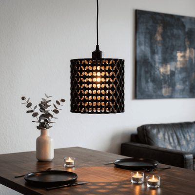 Závěsná lampa Gyroid